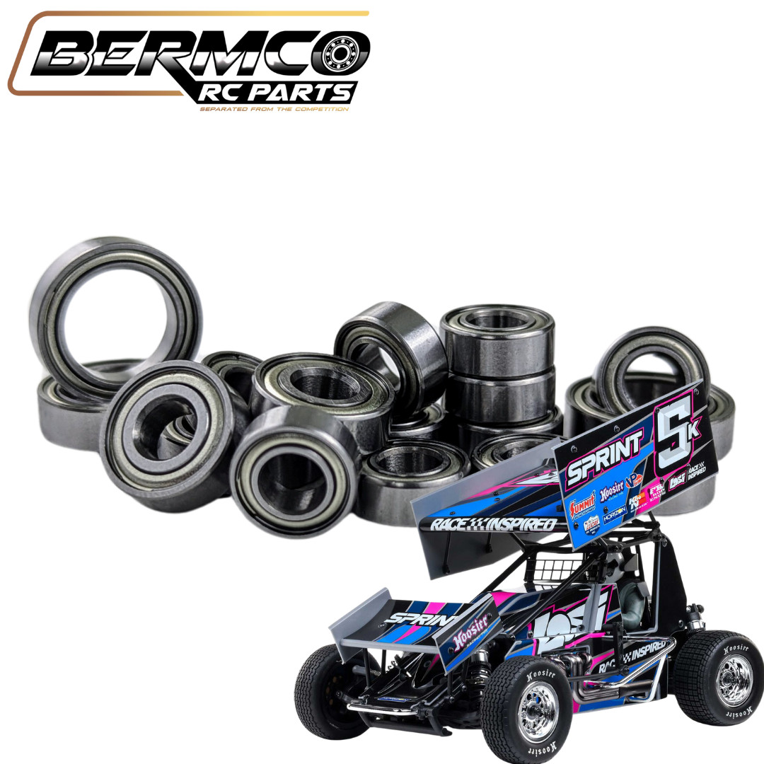 Bermco RC Parts Losi 22S Sprint Hybrid Ceramic Bearing Kit Dirt Oval Racing Car