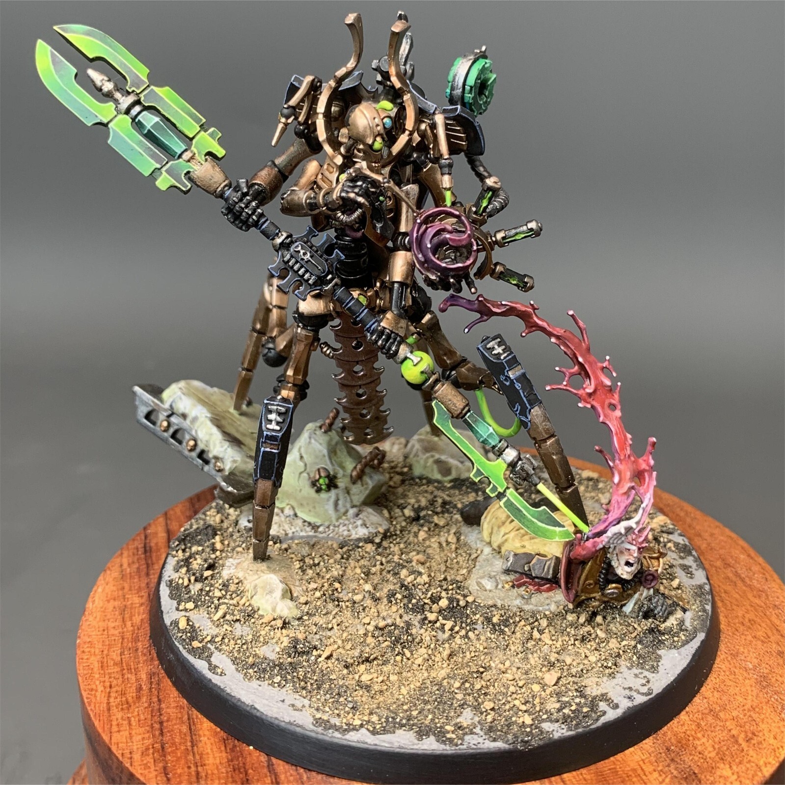 Warhammer 40K Necrons Illuminor Szeras Xenos Armies Necrons Presale Painted Army