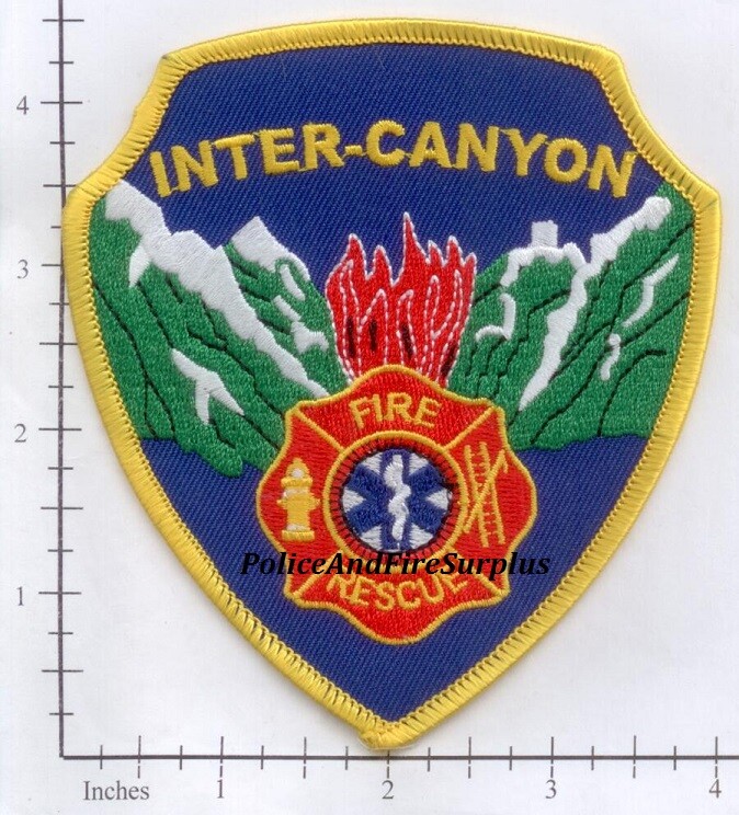 Colorado - Inter Canyon CO Fire Dept Patch