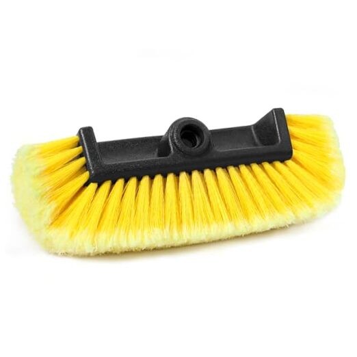 12" Car Wash Brush Head - Soft Bristle Scrub Brush - Large Durable Car Washing