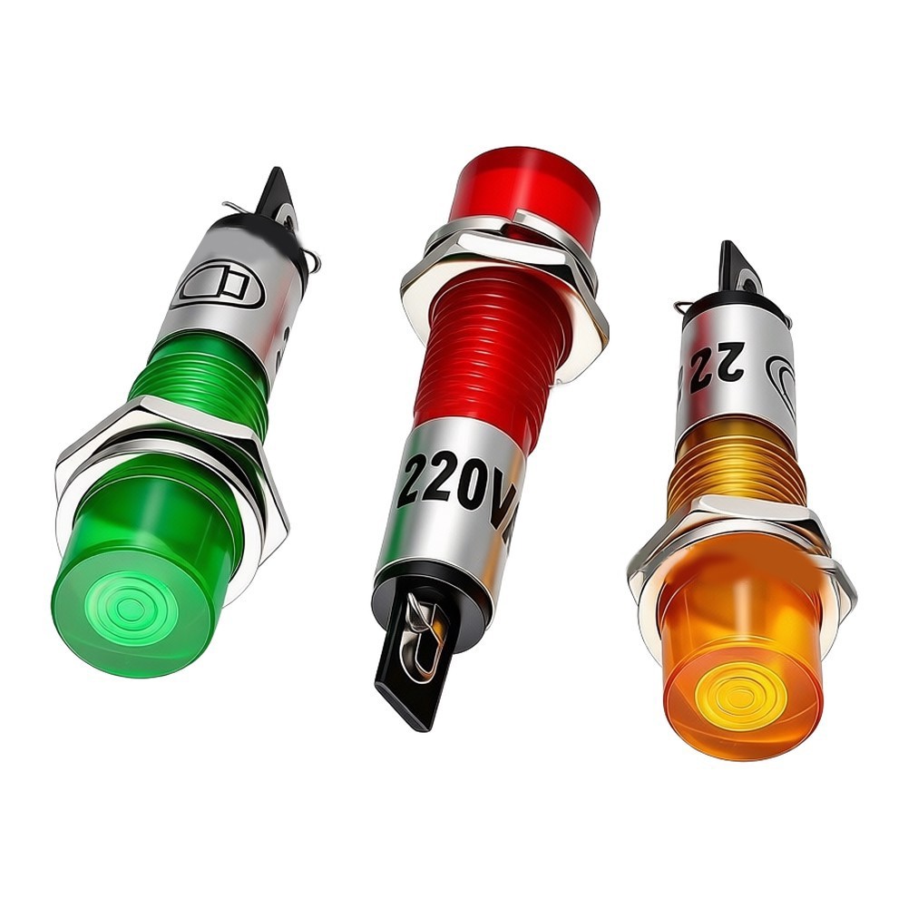 7mm Hole Fit Signal Light for Distribution and Control Panels