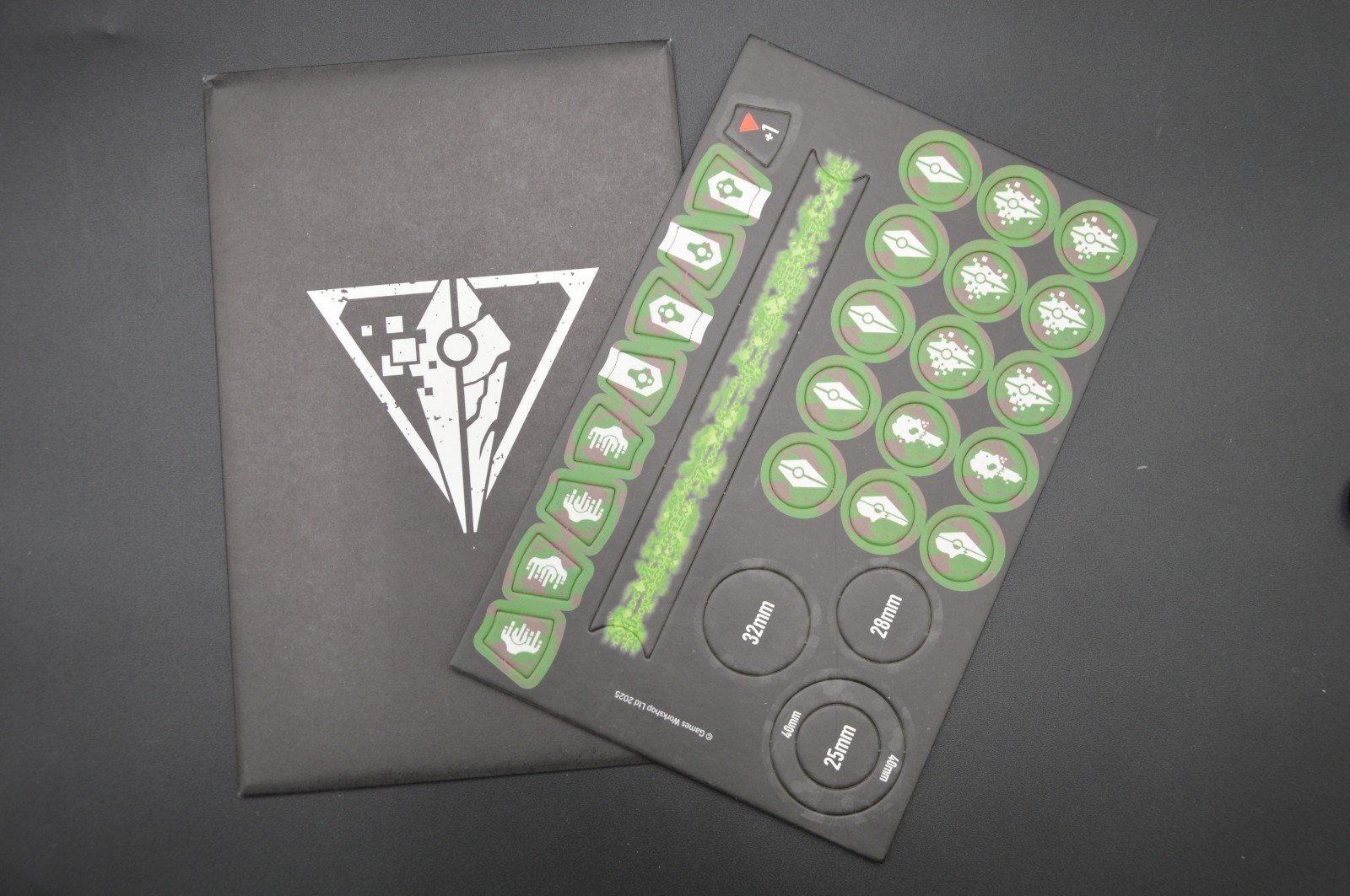Warhammer 40k Necrons Kill Team: Canoptek Circle Token Sheet NEW