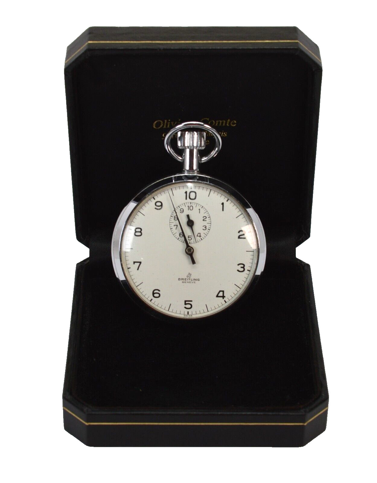 Breitling Stainless Steel 55MM Sprint Timer Stopwatch Circa 1960's