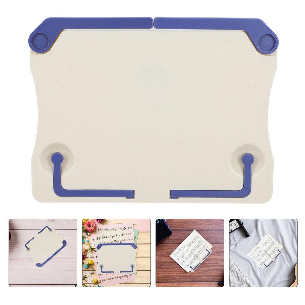 2 Pcs Music Sheet Holder for Piano Freestanding Reading Desk Book Easel
