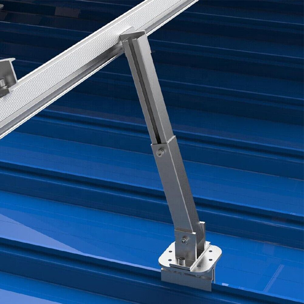 Solar Panel Rotatable With Angle-Bracket Roof Mounting Attachment