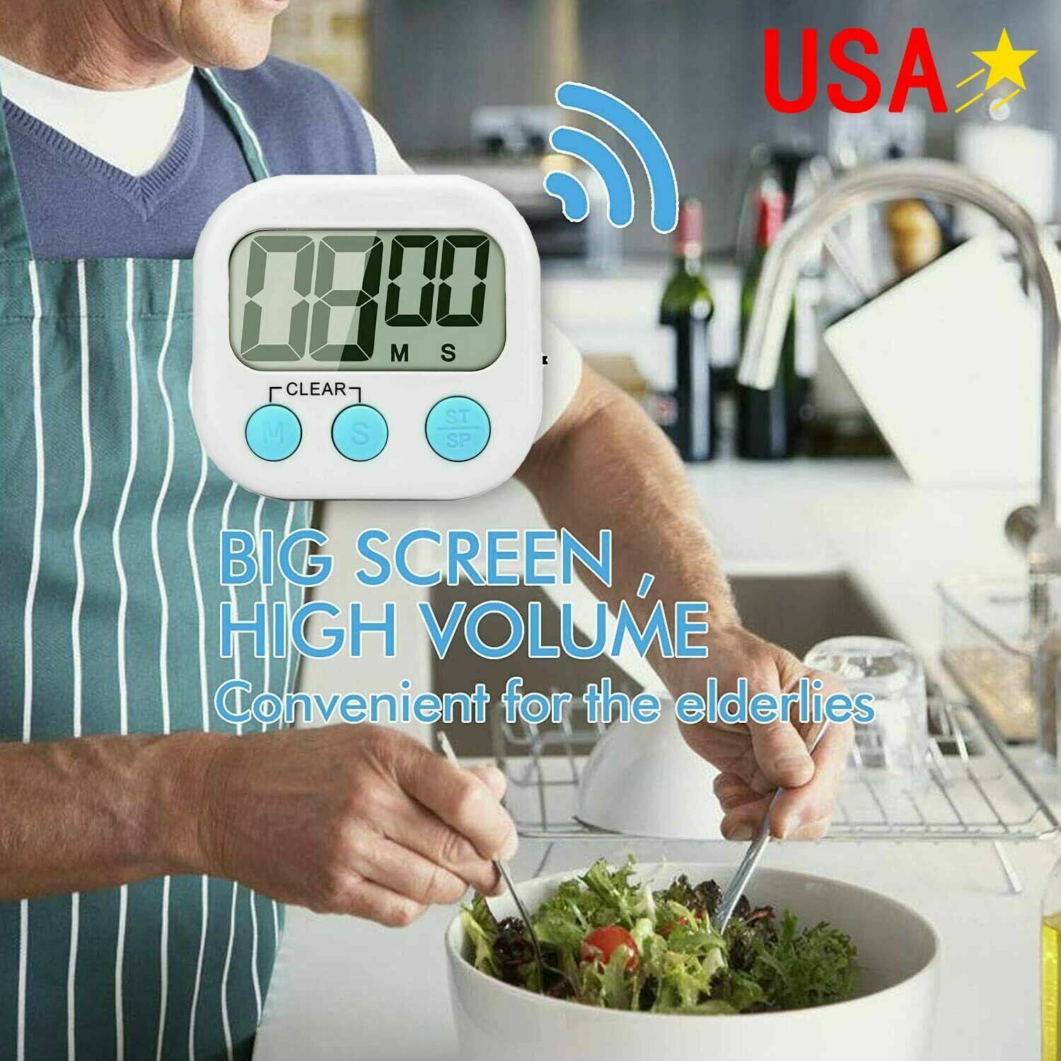 Electronic timer Baking timer Small and exquisite timekeeping Accurate kitchen