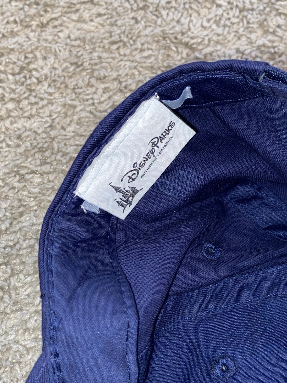Disney Programs Adjustable Youth Hat Cap Blue