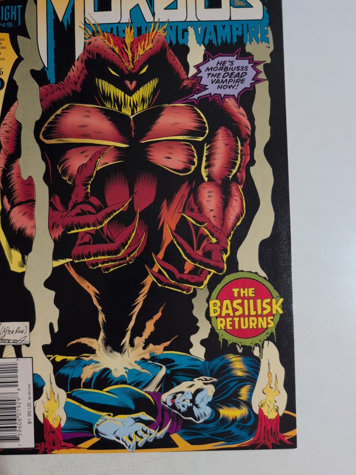 Morbius The Living Vampire #24 Marvel Comics 1994 Midnight Sons Horror