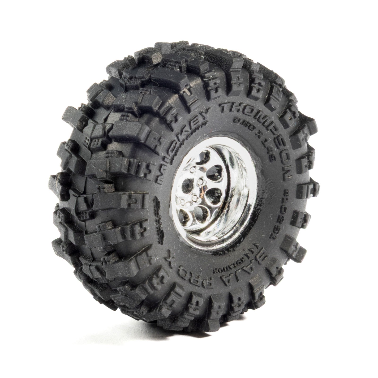 Pro-Line Racing 1/30 Baja Pro X Front/Rear Mounted Chrome Beast 4 Axial SCX30