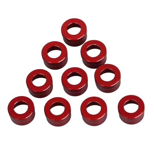 66pcs Engine Bolt Topper Cap Cover Aluminum For Harley Evolution,Twin Cam Red