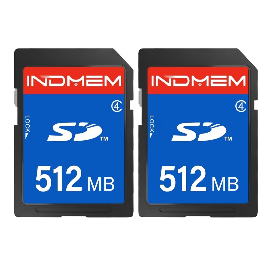 Tarjeta SD de 512 MB (Paquete de 2), Tarjetas de memoria flash Clase 4 MLC