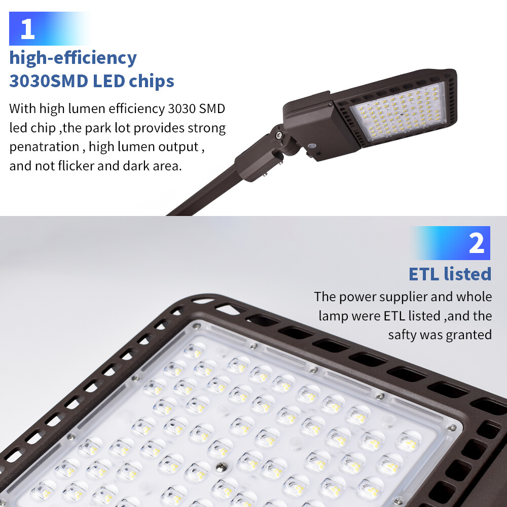 LED Parking Lot Light 200W,300W Commercial LED Area Light IP65 Led Shoebox Light