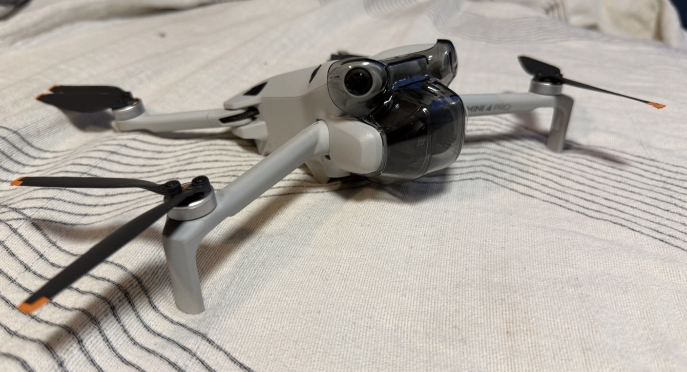 DJI Mini 4 Pro Fly More Combo Camera Drone with remote and accessories