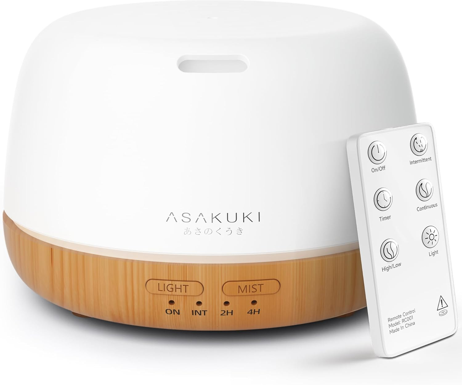 Difusor de aceites esenciales humidificador ultrasonico de aromaterapia de 300ml