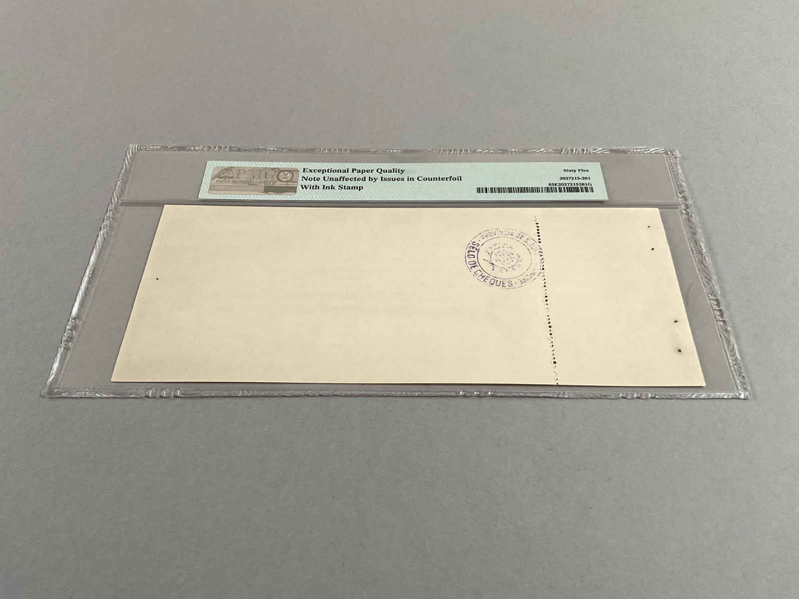 Saint Thomas & Prince Various Amounts P-UNL ND(1976) PMG 65 EPQ *Bearer Check*