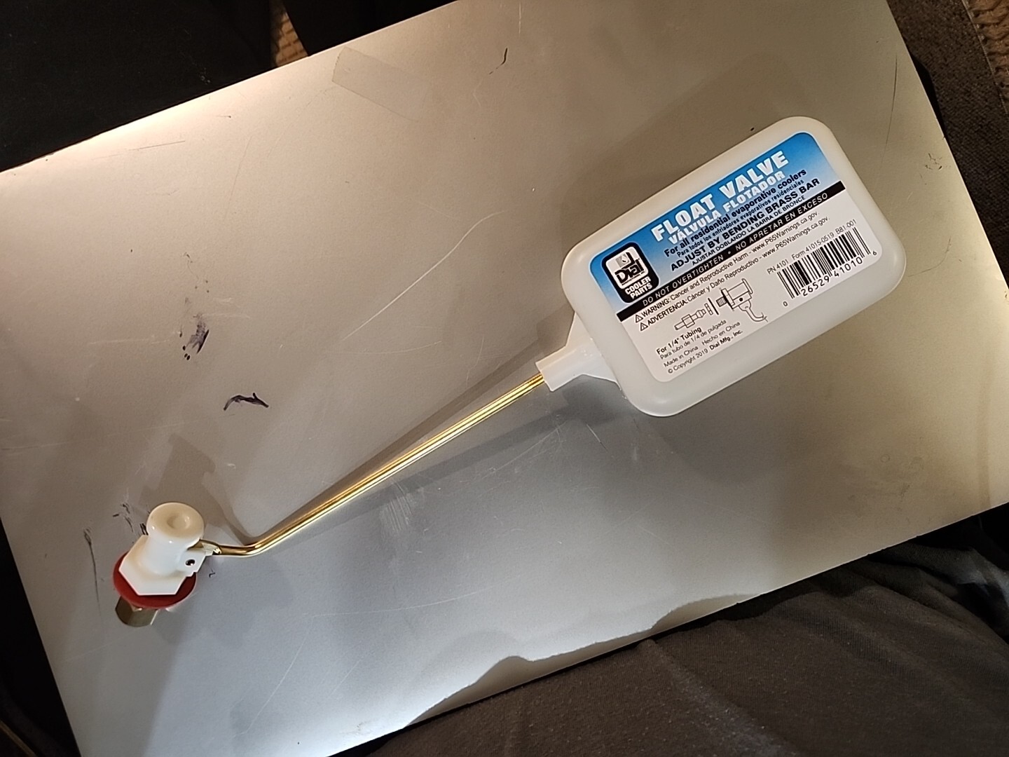 1/4" Evaporative/Swamp Cooler Float Valve