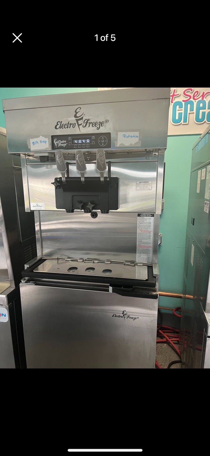 Electro Freeze Ice Cream Frozen Yogurt Machine  5400