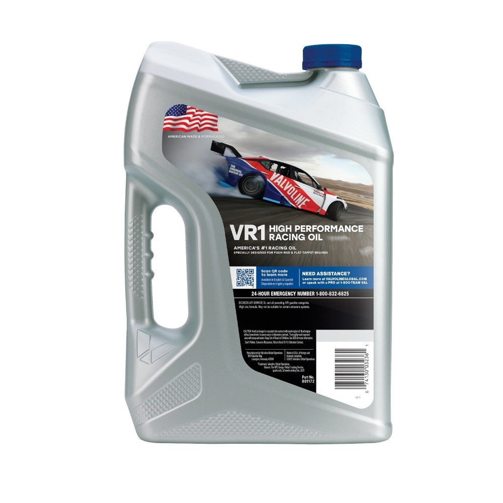 Valvoline VR1 Racing Motor Oil SAE 20W-50