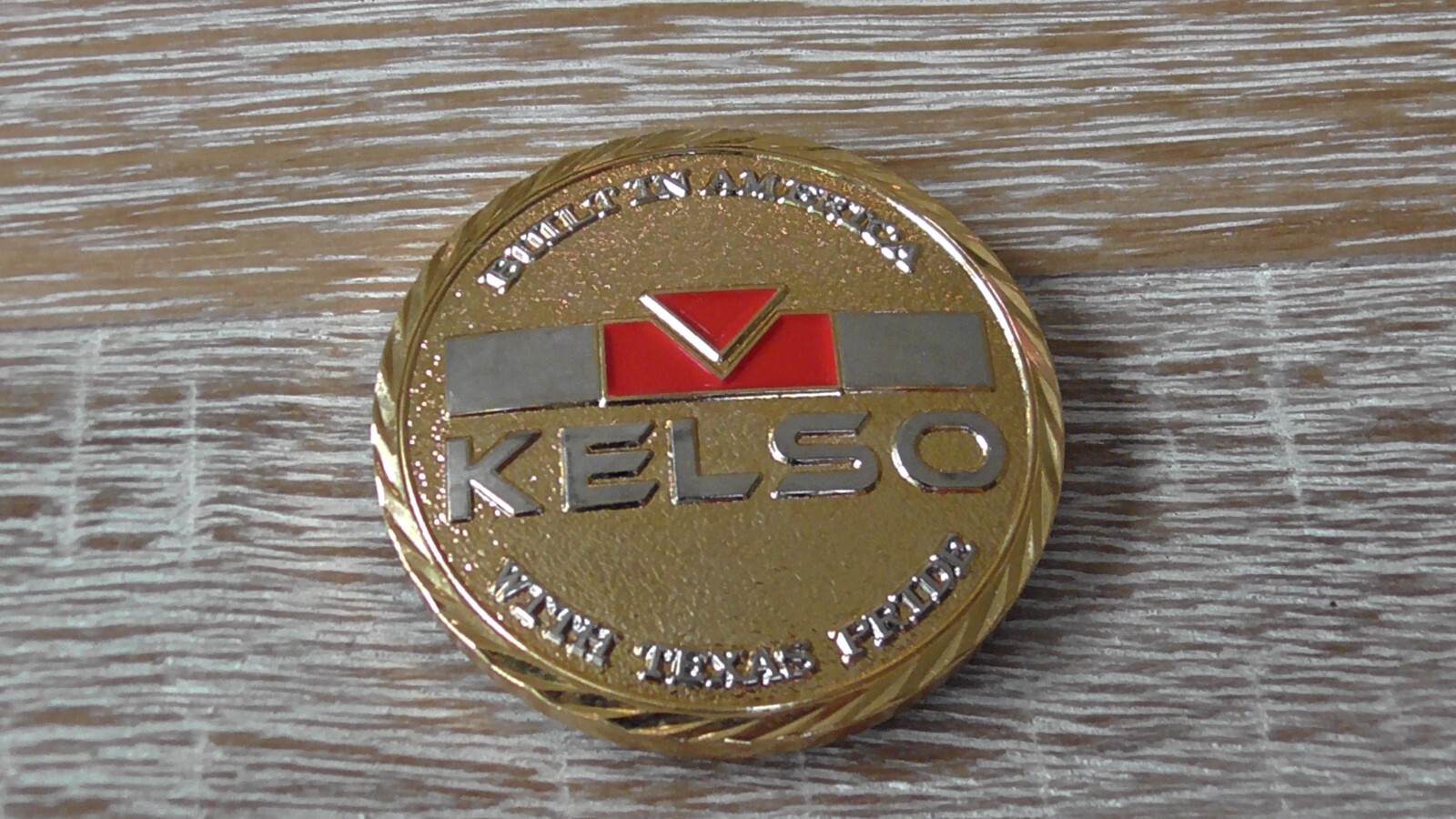 KELSO Technologies Made In America Challenge Coin #B490