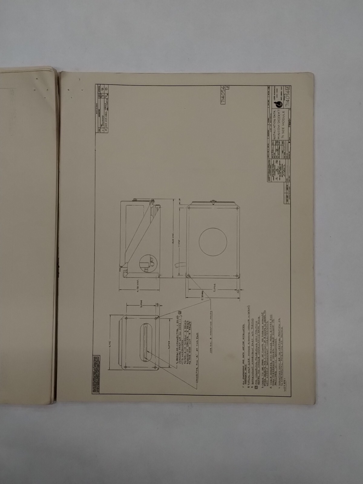 Lear Navigation-Communication System LNC-100 Installation Instructions-Original