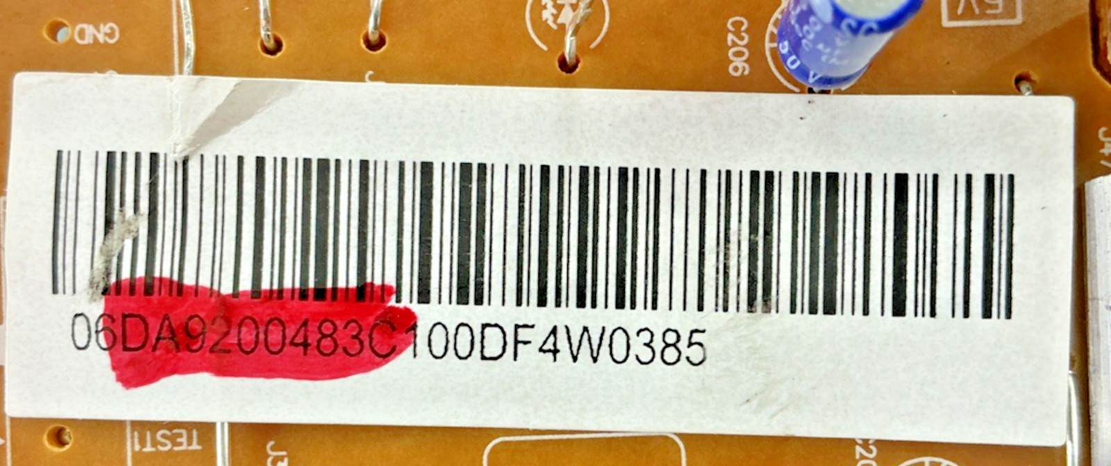 DA92-00483C OEM Samsung Refrigerator Inverter Board Replacement