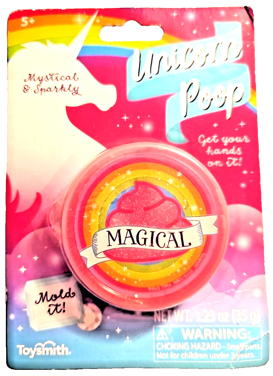 Magical Unicorn Poop - Mystical and Sparkly by Toysmith age 5+ NiB