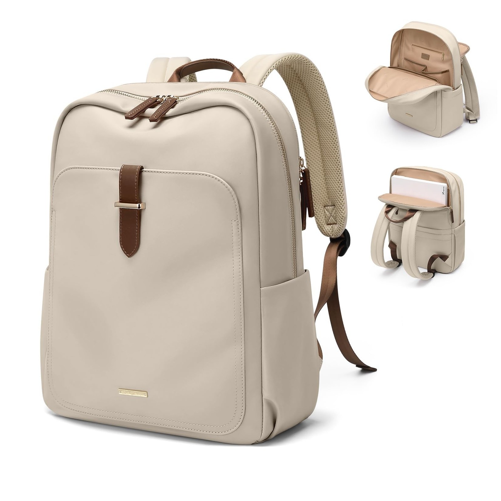 Laptop Backpack for Women,Casual Work Business Backpacks Purse Carry on Trave...