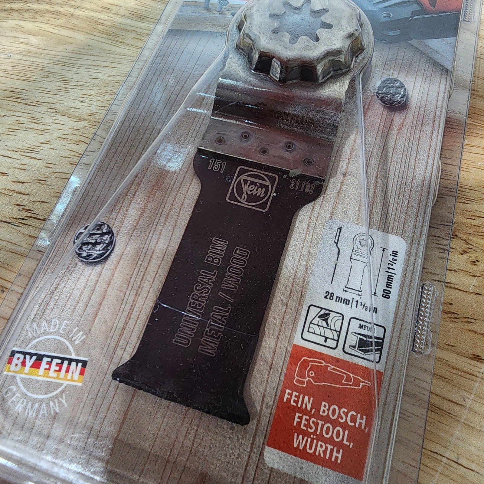 FEIN Multi Tool Blade Attachment 63502151260