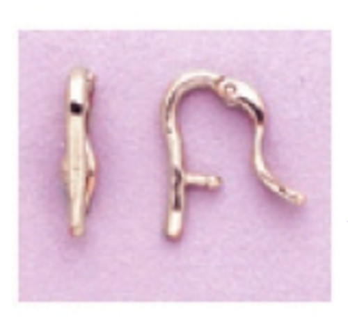 Sterling Silver Hinged (Back) Enhancer Bail For Soldering
