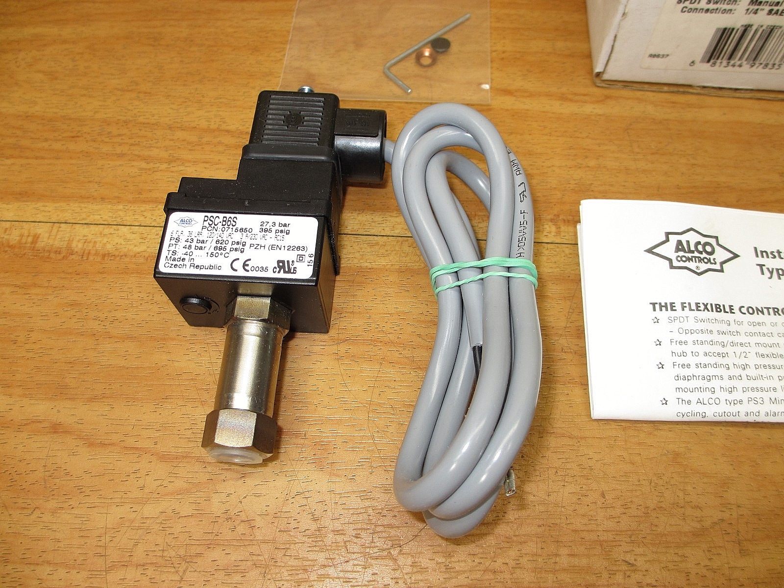 Emerson PSC-B6S *NEW* Mini High Pressure Control