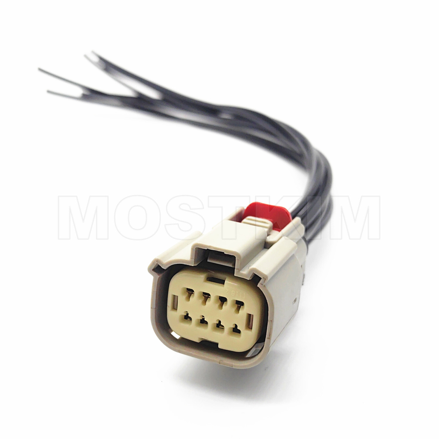 8-Pin Front Headlamp Headlight Connector Pigtail Fit For Dodge Durango 2015-2023
