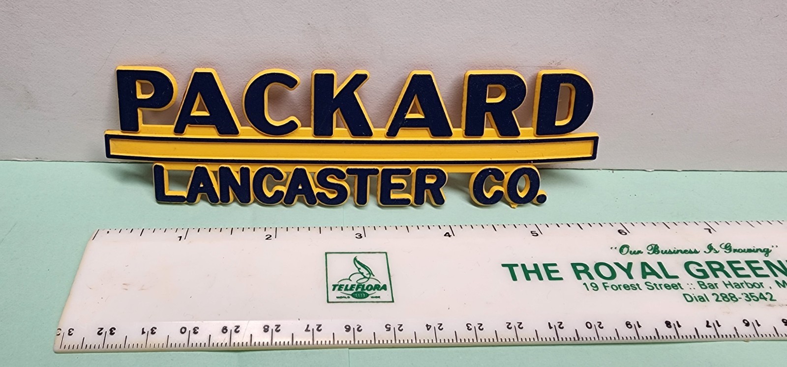 Packard Lancaster Nameplate