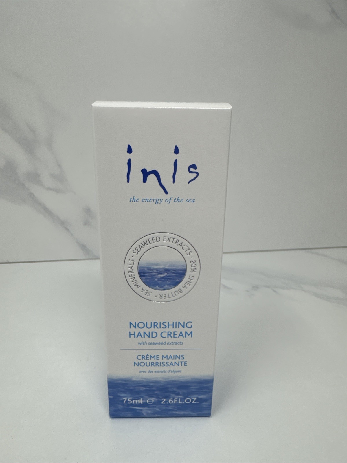 Inis Energy of the Sea Nourishing Hand Cream 2.6oz/75ml Seaweed New Sealed Box