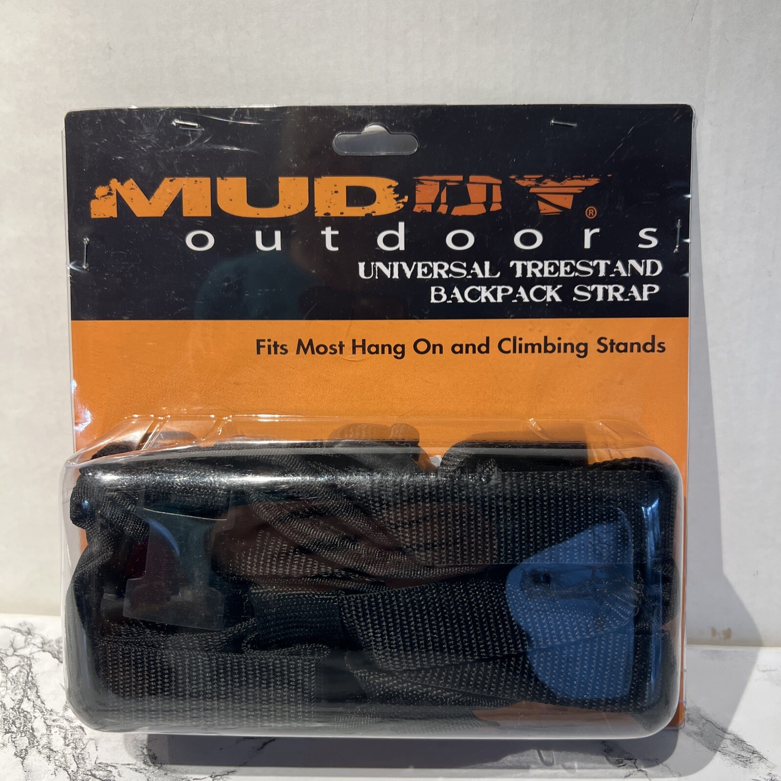 Muddy Treestand Backpack Straps, Black Hunting Hiking Trailing Outdoor Sports