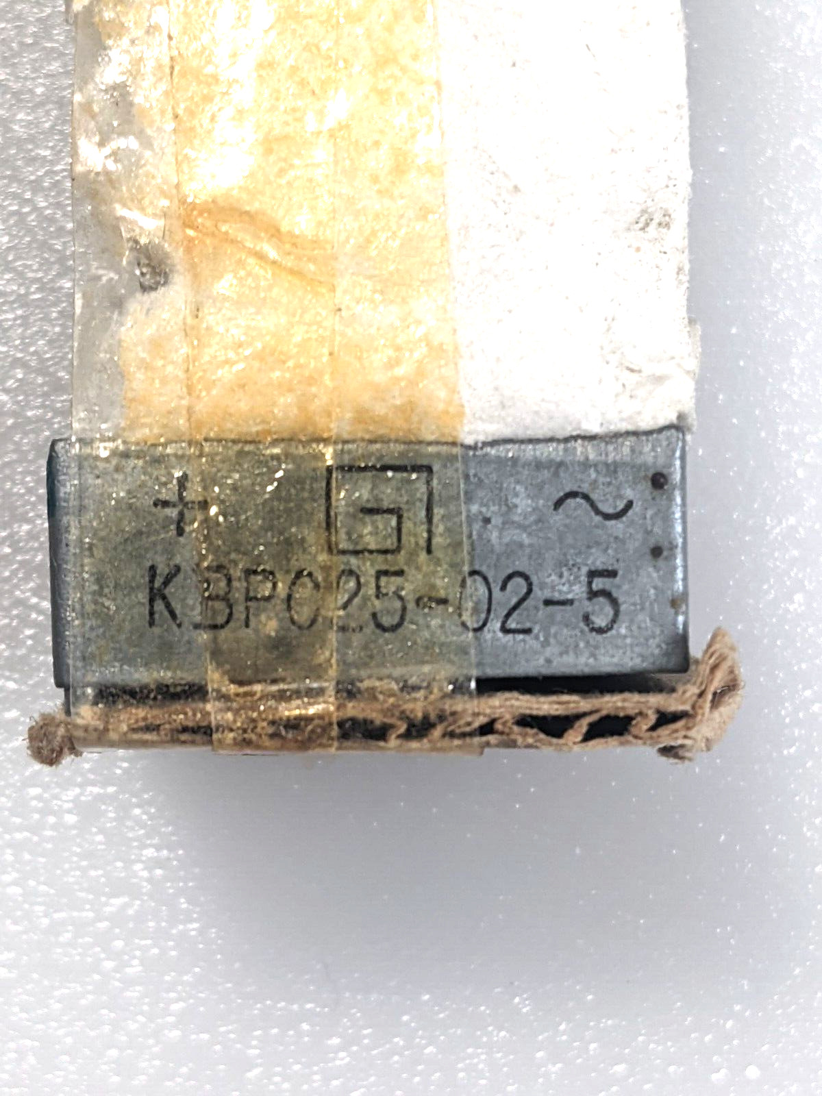 New KBPC25-02-5 Center Mount Bridge Rectifier