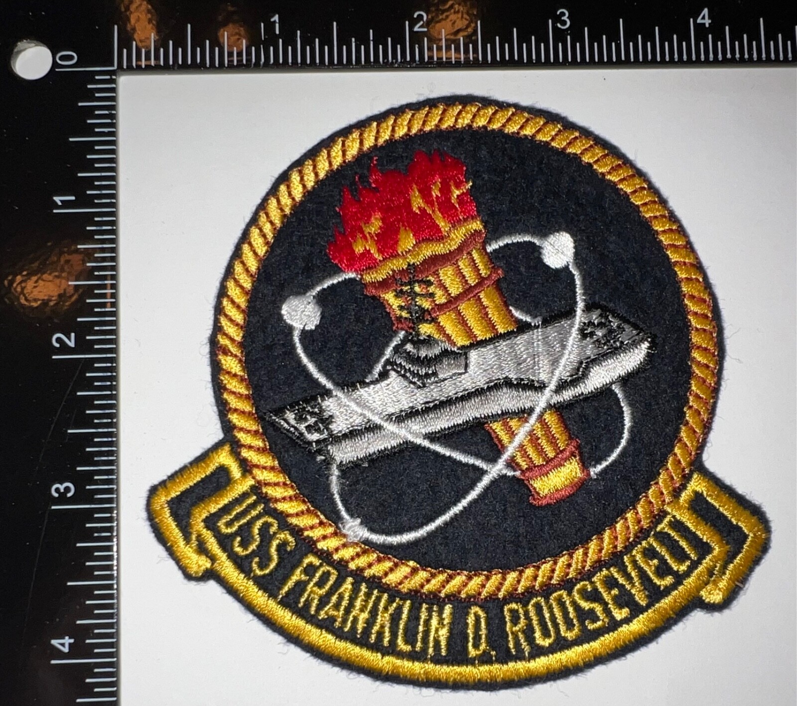 Cold War USN US Navy USS Franklin Roosevelt CV-42 Patch