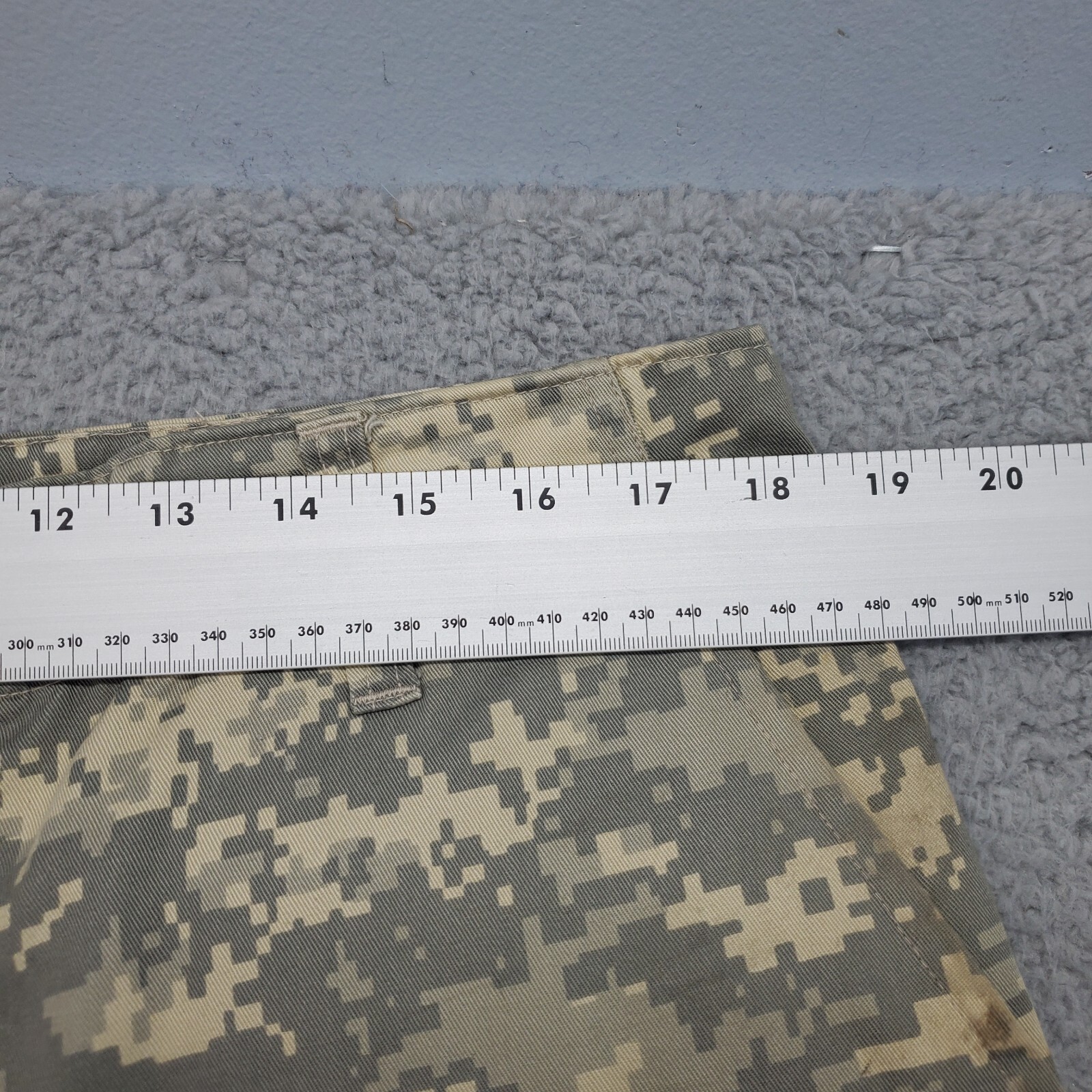 Hunter Star Military Pants Mens Medium Multi Camo Print Relaxed Fit Straight Leg