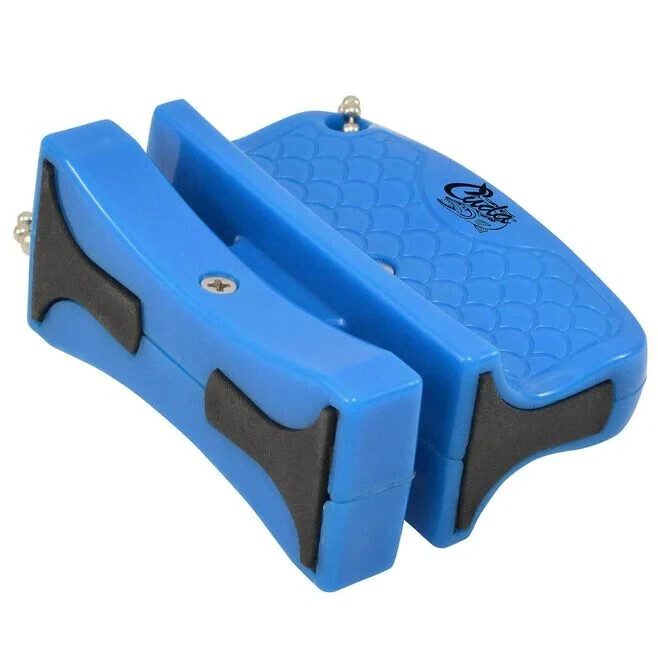 Cuda Knife Sharpener Tool/Keychain 2 Stage Sharpening: Carbide + Ceramic 4 PACK