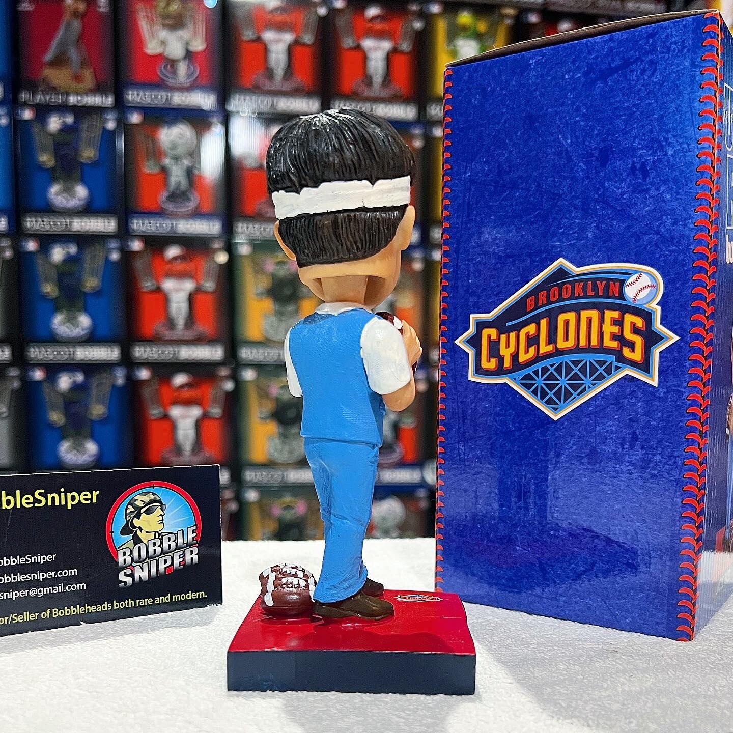 UNCLE RICO Napoleon Dynamite Movie Brooklyn Cyclones SGA Exclusive Bobblehead