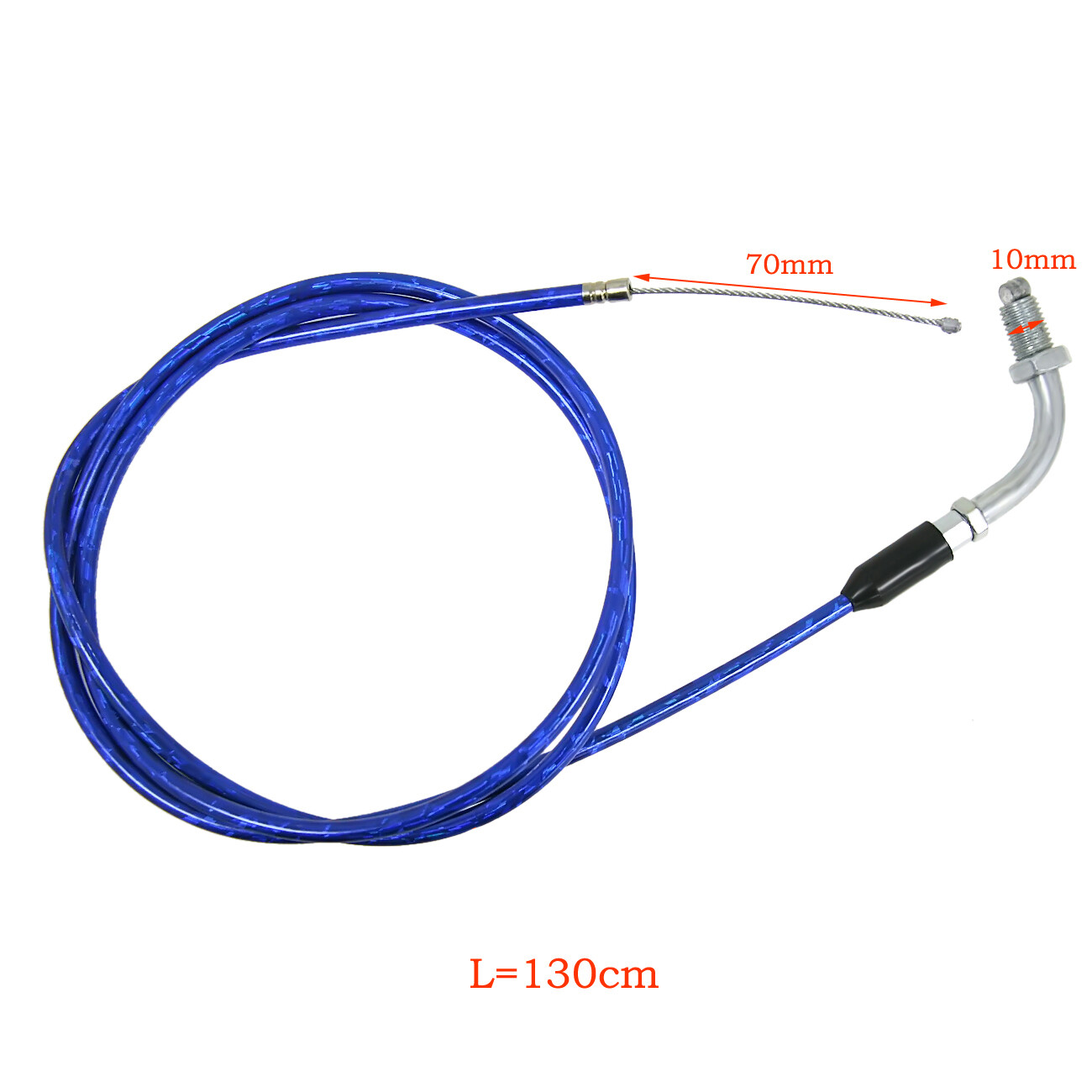 Carburetor Throttle Cable Kit For 49cc 60cc 66cc 80cc 100cc Motorized Bicycle