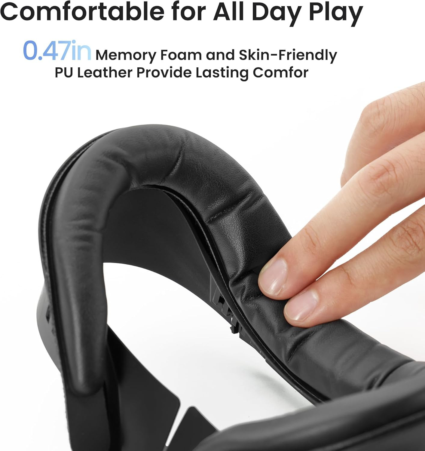 KIWI design V4 Facial Interface Face Pads Compatible with Oculus/Meta Quest 3S,