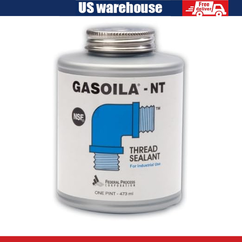 Pipe Thread Sealant, High-Performance Leak Protection, NSF, Made in USA, Free PF