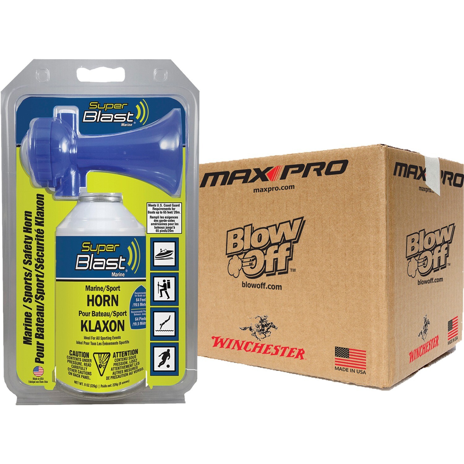 SUPER BLAST SB8-018-016 Air Horn, 8oz