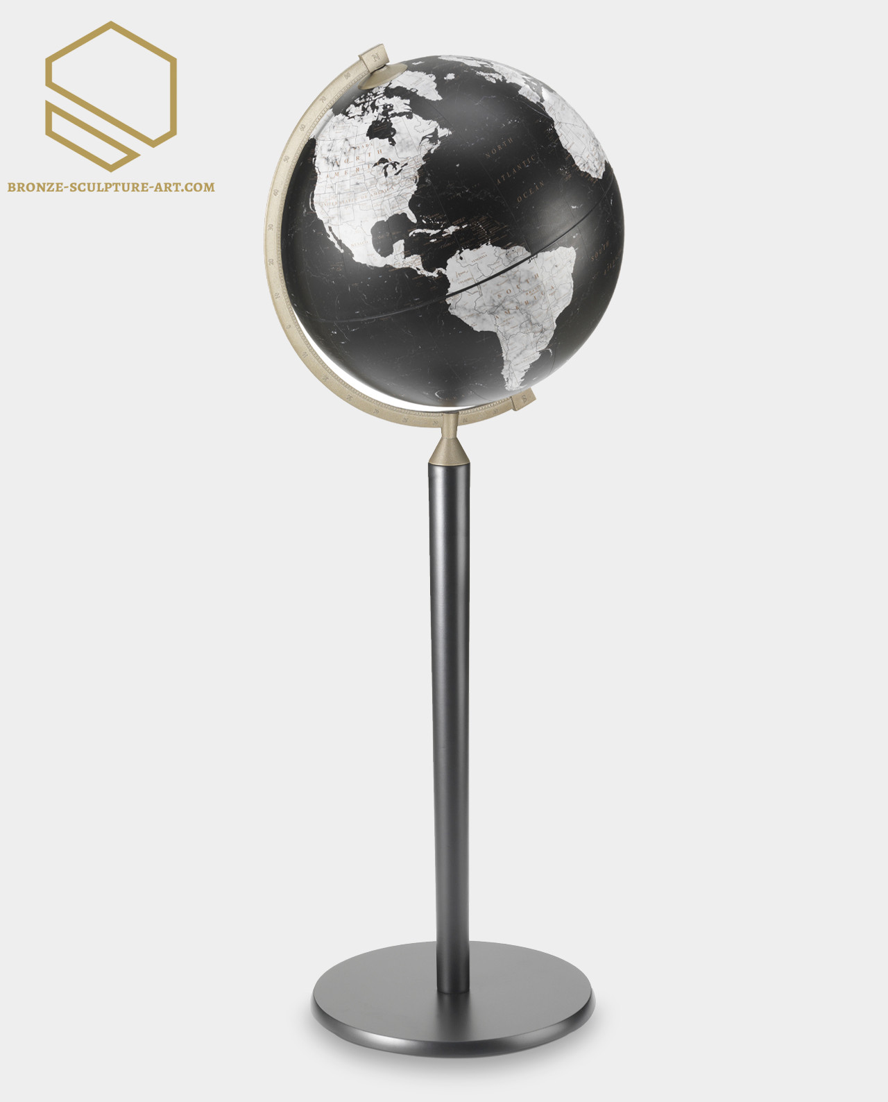 Zoffoli Vasco da Gama Globe – Modern Elegance in Black and Gray