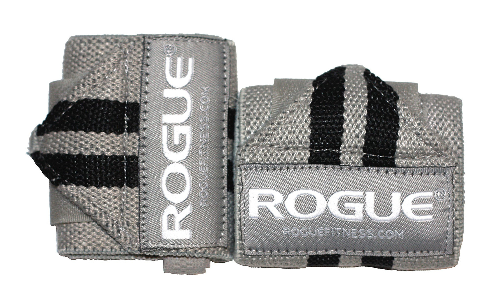 Rogue Fitness Wrist Wraps (Gray 12") 12", Gray