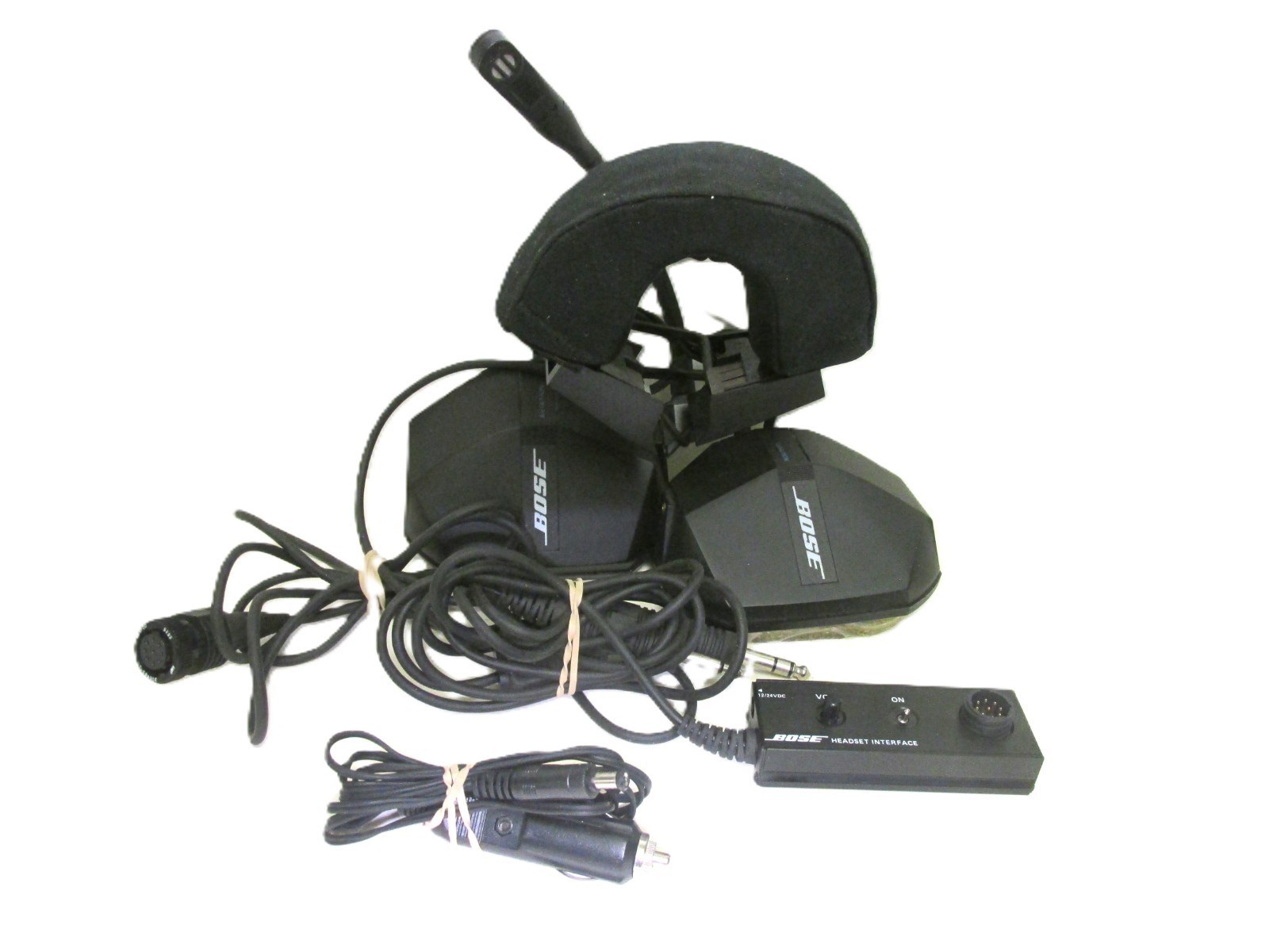 Bose AH BG Aviation Headset Gel Ear Pieces w/Interface Cords