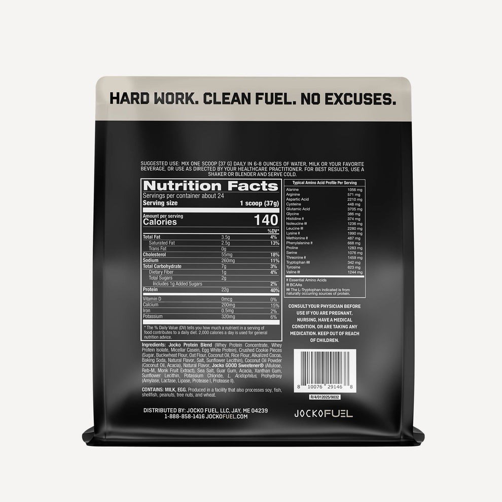 Jocko Molk Cookies & Cream - Fresh - Sealed
