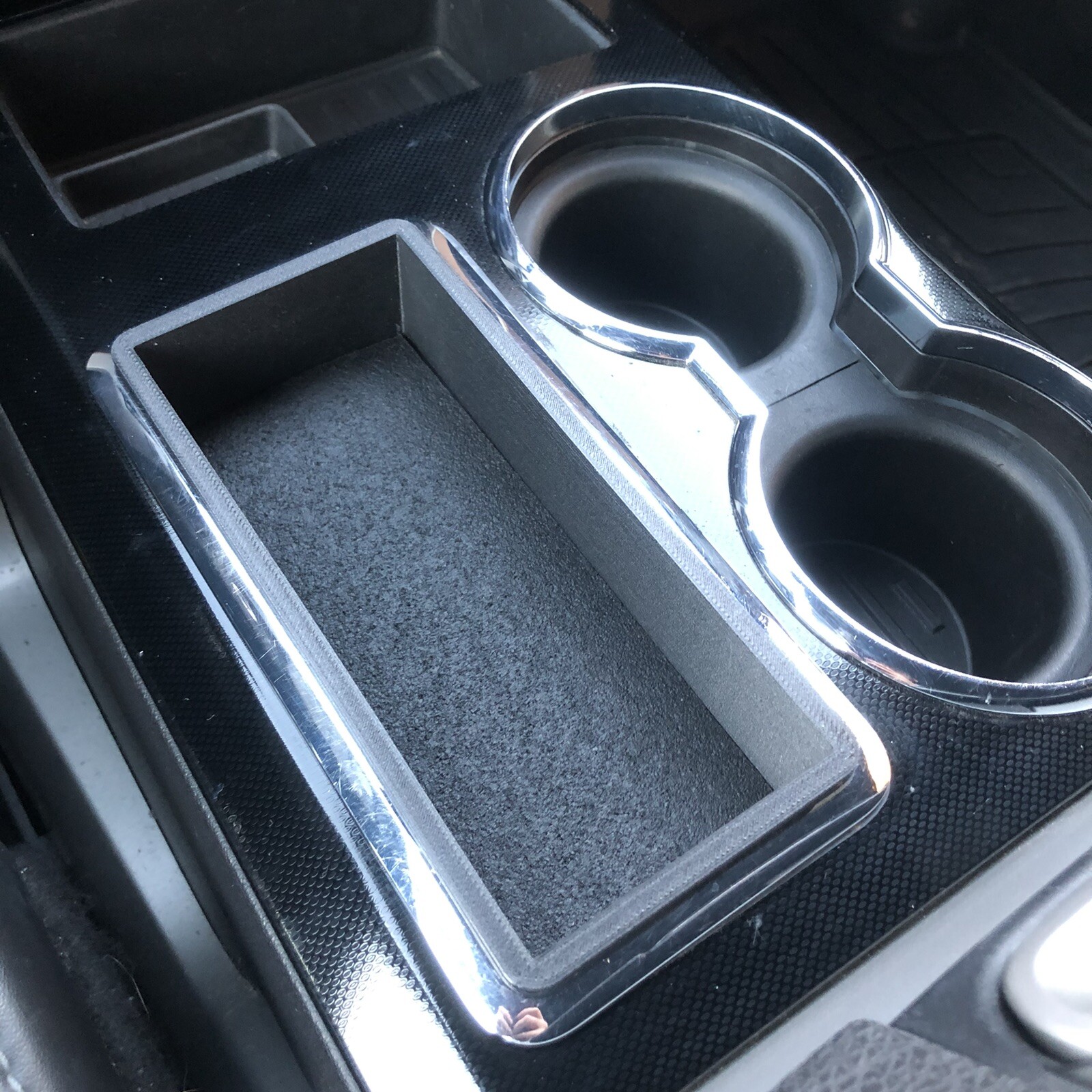 09-14 F150 Center Console Filler Pocket Insert for Empty Shifter Space
