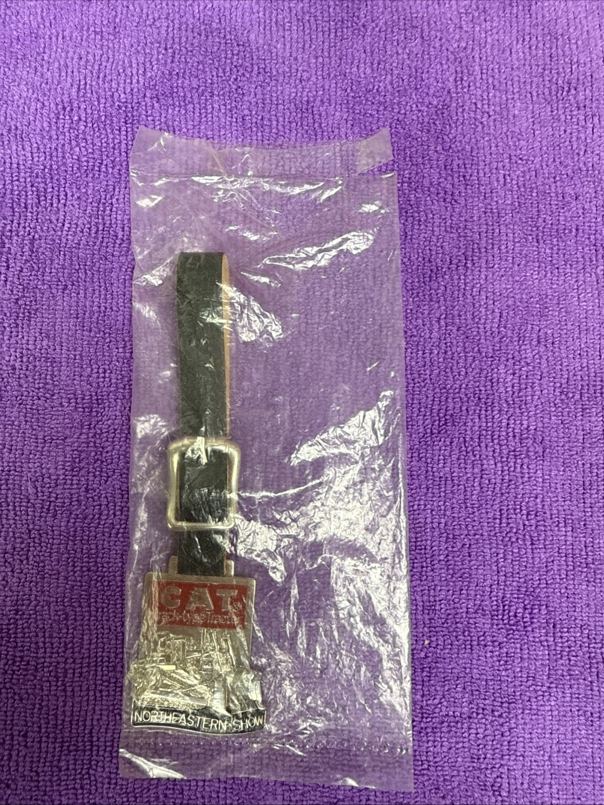 RARE Caterpillar Watch Fob / Cat Track-Type Tractor / Northeastern Show