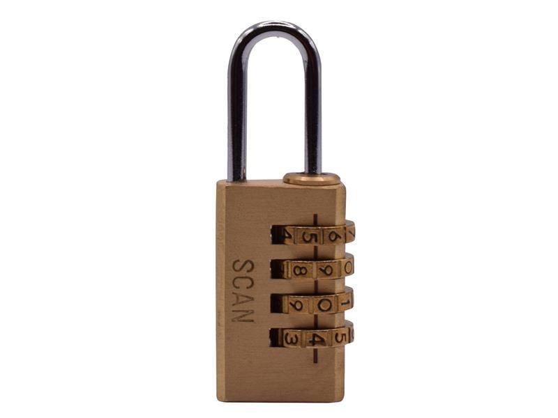 Scan - Cadenas à combinaison en laiton 20mm